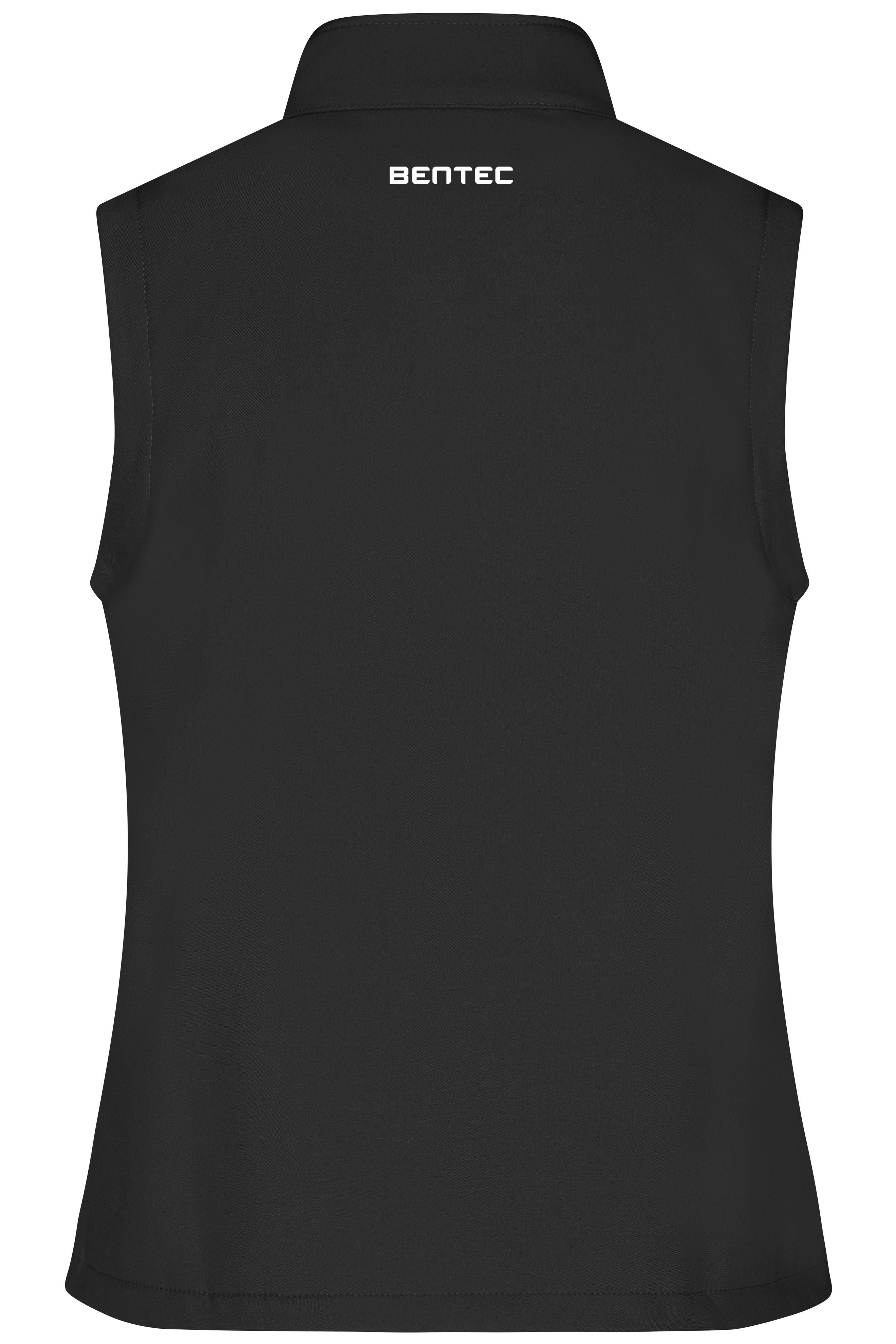 Softshellweste Damen -schwarz-