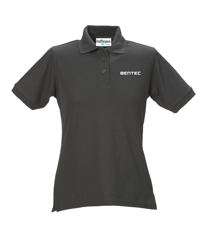 Hoffmann Workwear Polo-Piqué-Shirt Damenschnitt -schwarz-