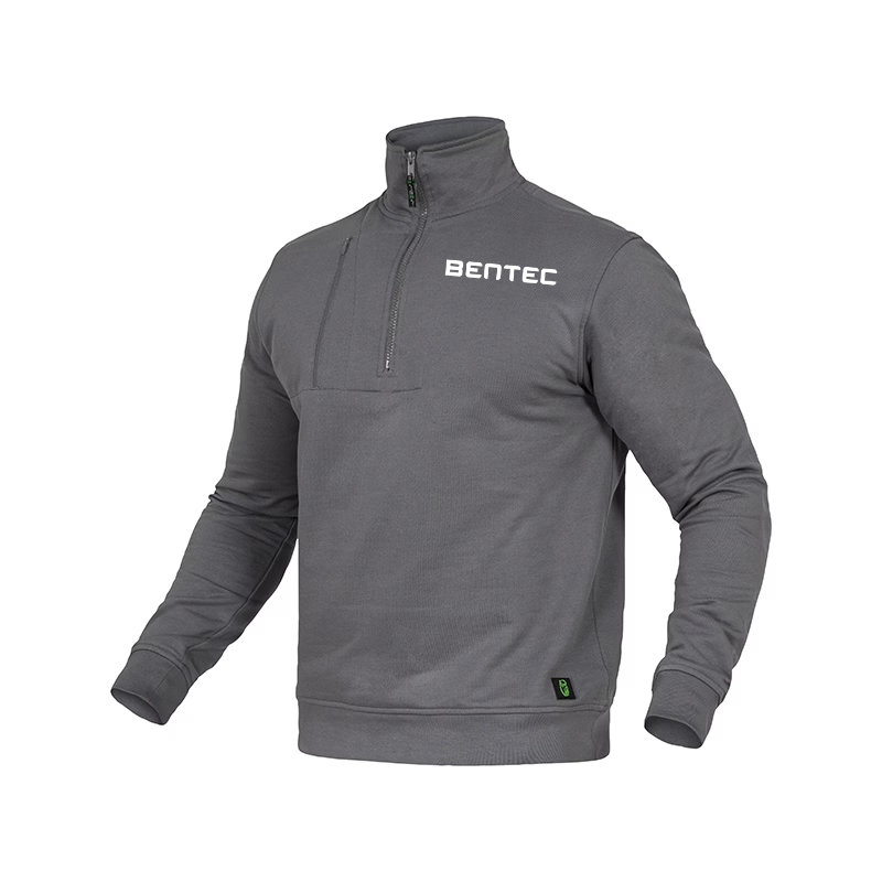 Flex-Line Zip-Sweater Paul -grau-