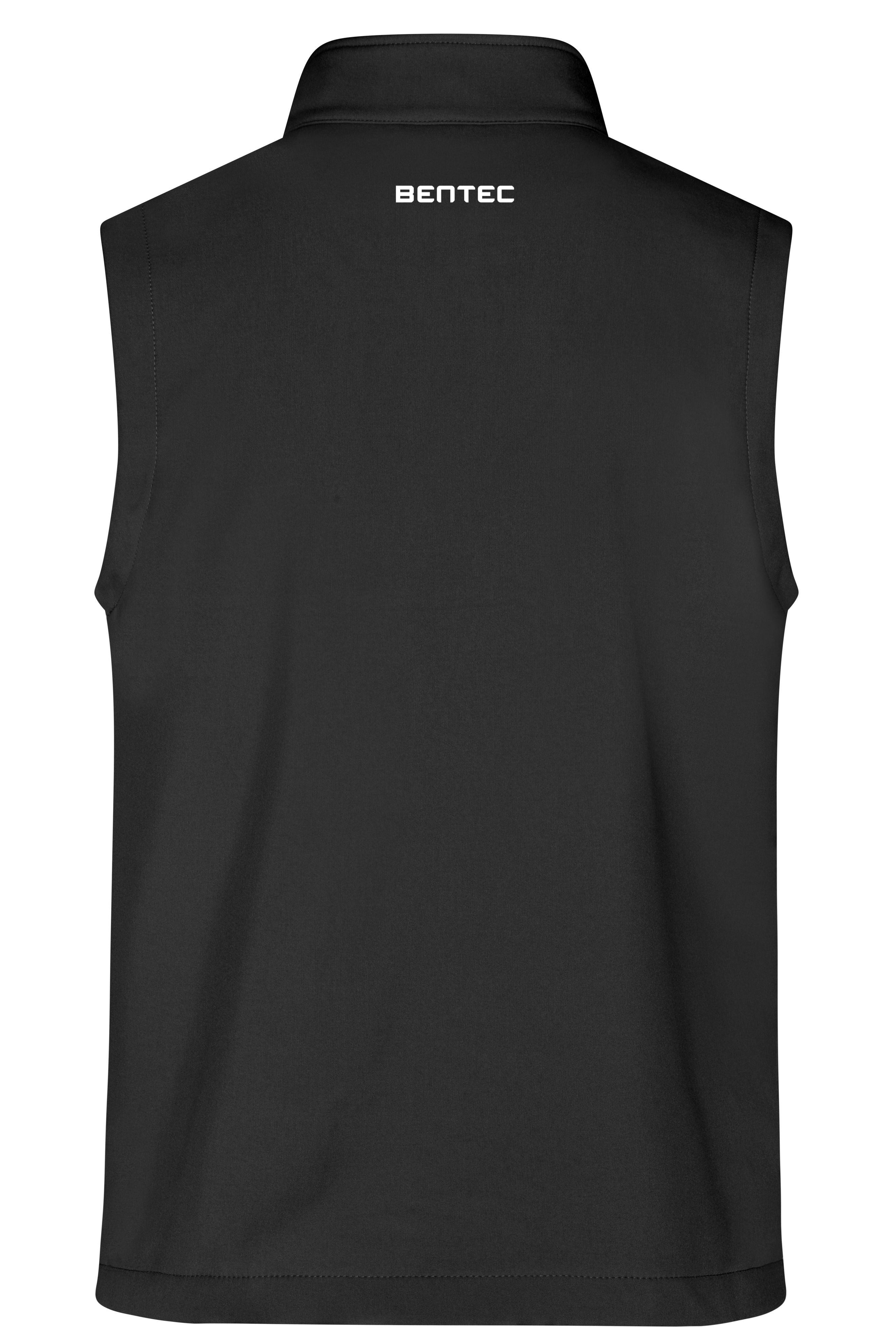Softshellweste Herren -schwarz-